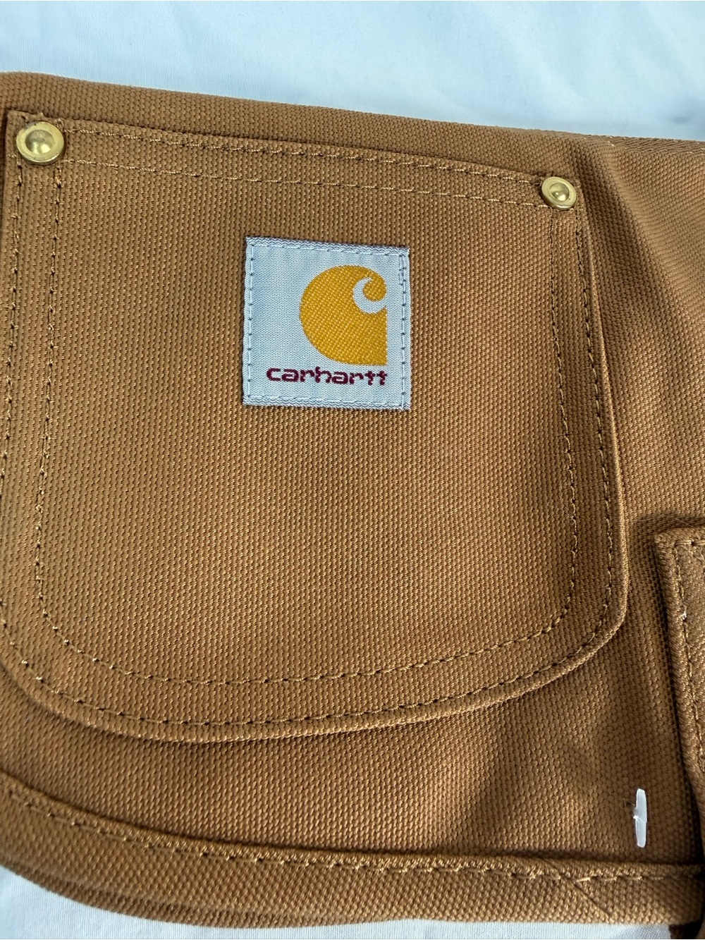 NEW NWT Carhartt Firm Duck Insulated Dog Chore Canvas Coat Jacket Size Small - Picture 3 of 12